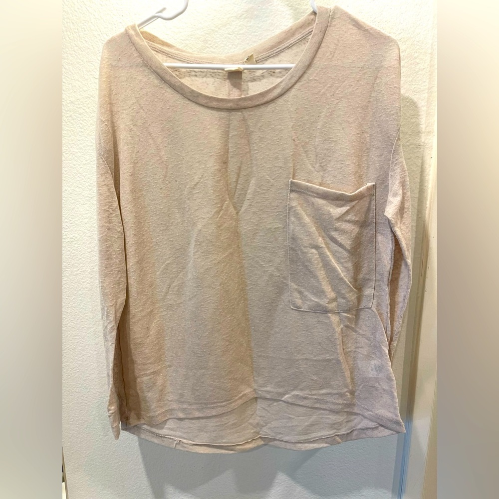 Cloth. Long sleeve top